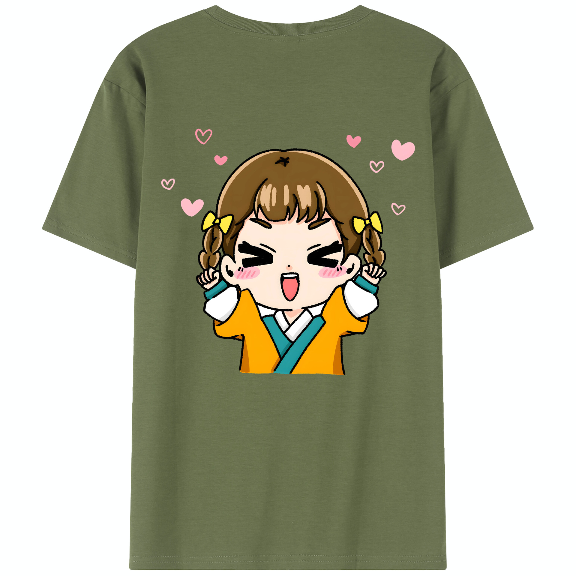 （画像用） 薬屋のひとりごと The Apothecary Diaries 綿100％半袖Tシャツ（背面プリント）